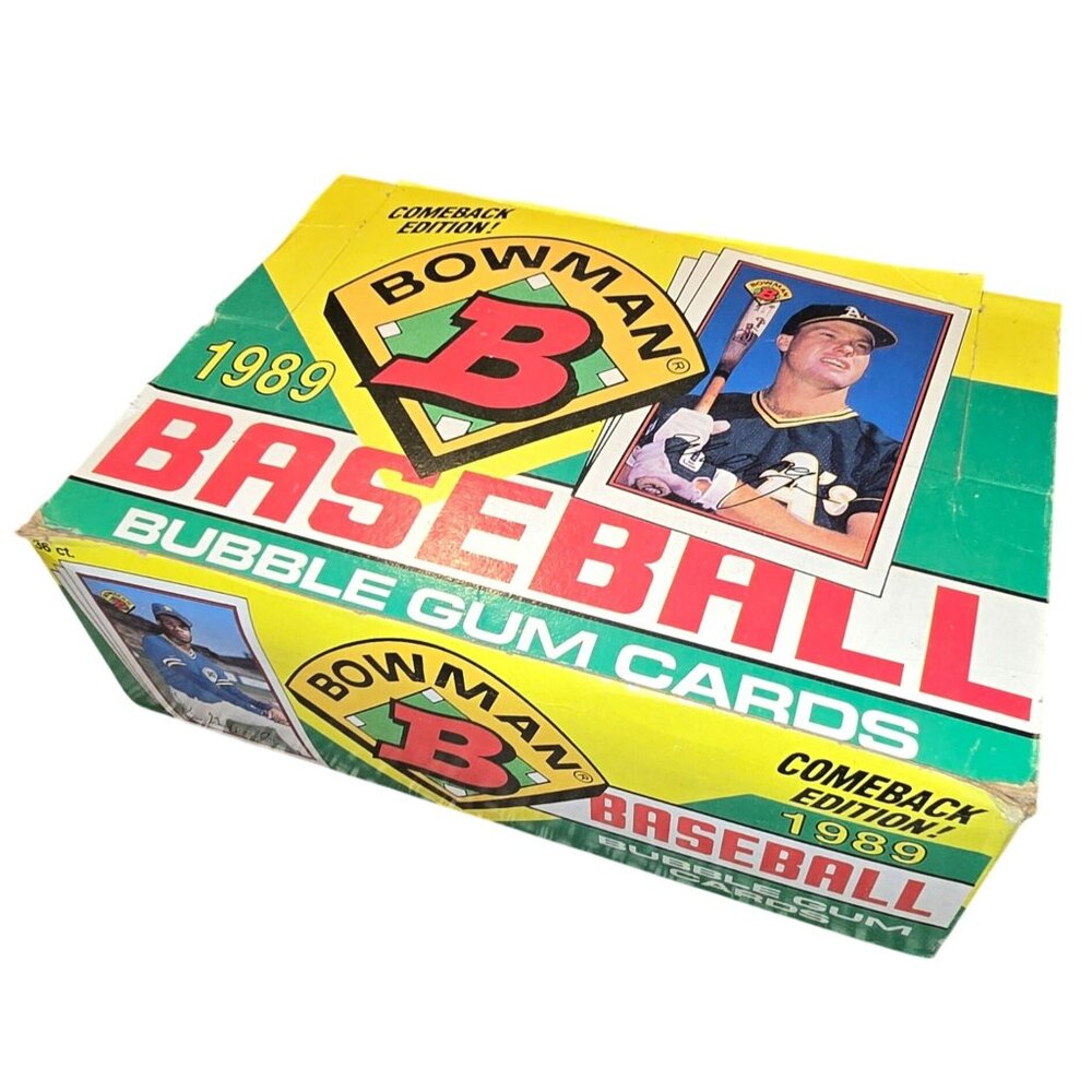 1989 Bowman Baseball Bubble Gum Cards Comeback Edition Box 36 Ct BA20